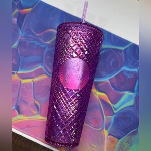 EUC Taffy Jeweled Starbucks 24 oz Tumbler - No. America Release 2023